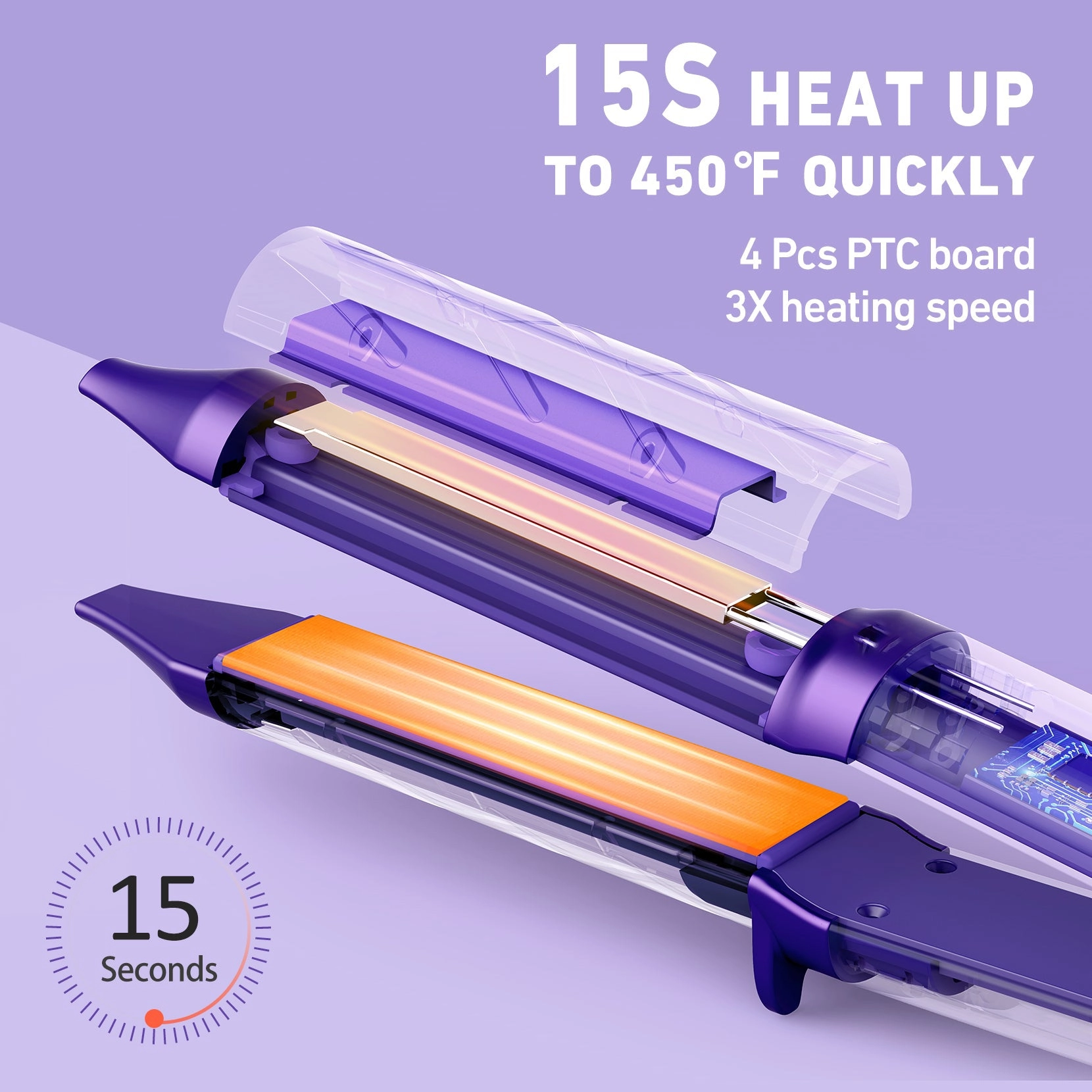 083AV hair straightener and curler 2 in 1 (US ONLY)