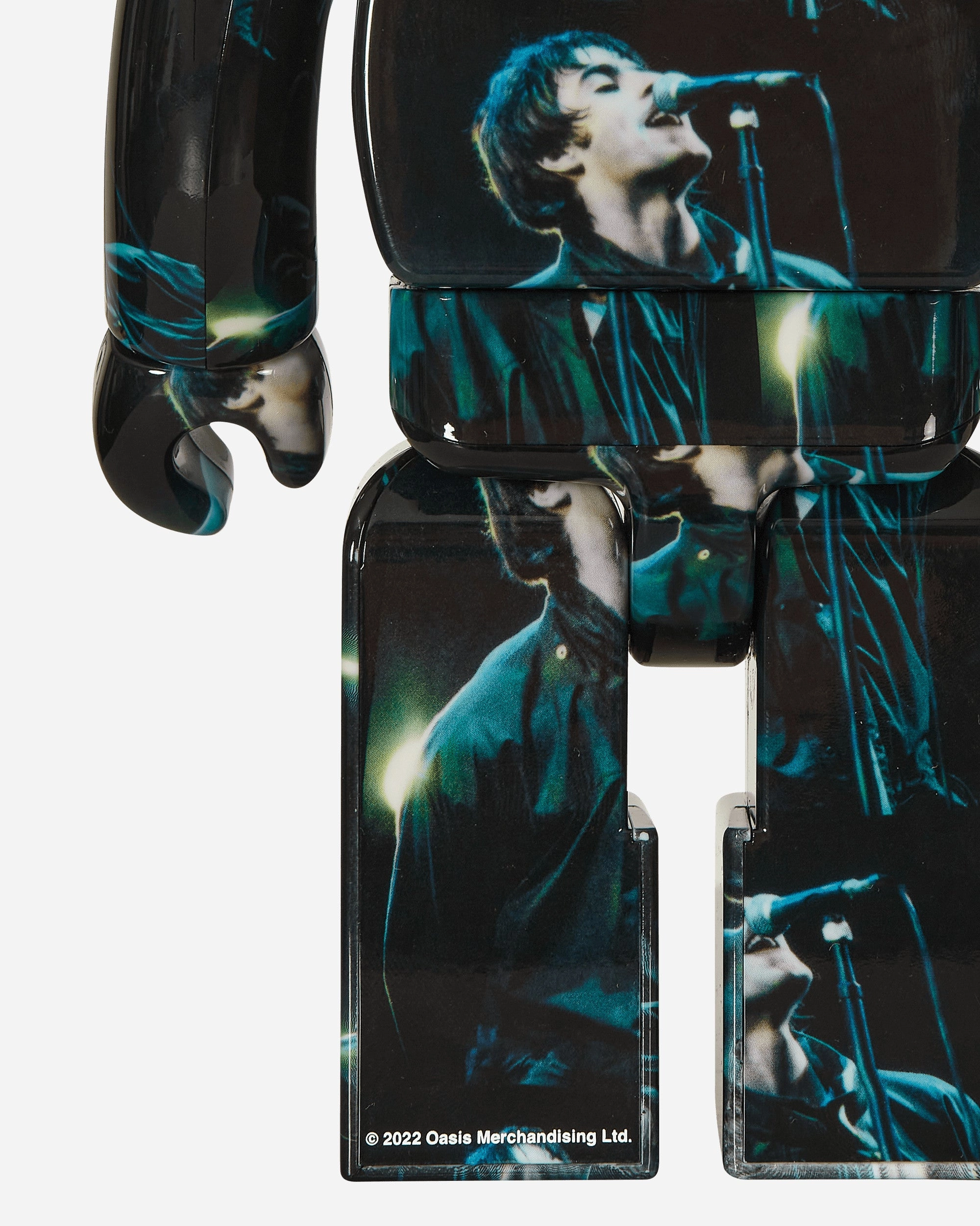 100% 400% Oasis Knebworth 1996 - Liam Gallagher Be@rbrick Multicolor