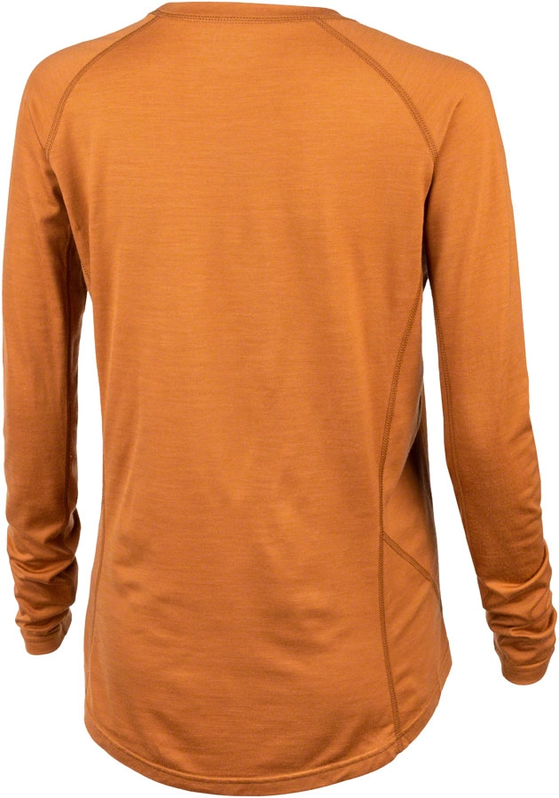 45NRTH Grunnur Wool Base Layer - Womens Cedar Sunrise X-Large