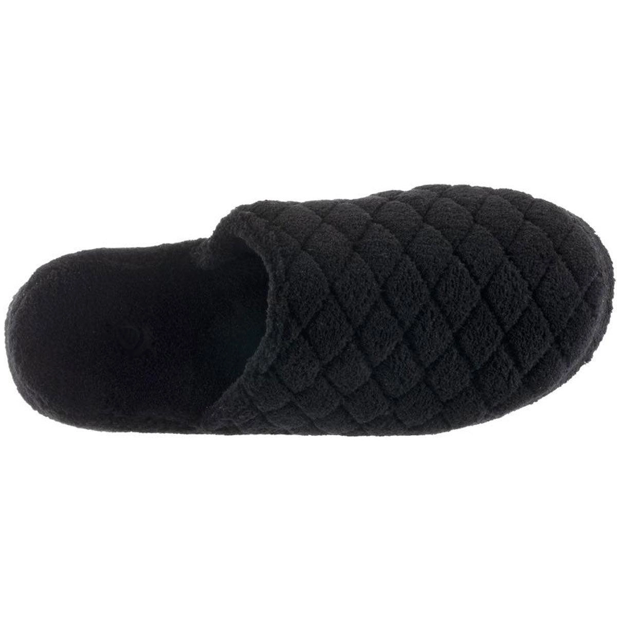 Acorn Women's Clog - Contoured Footbed Spa Quilted, Black, Medium | A20123BLKWM