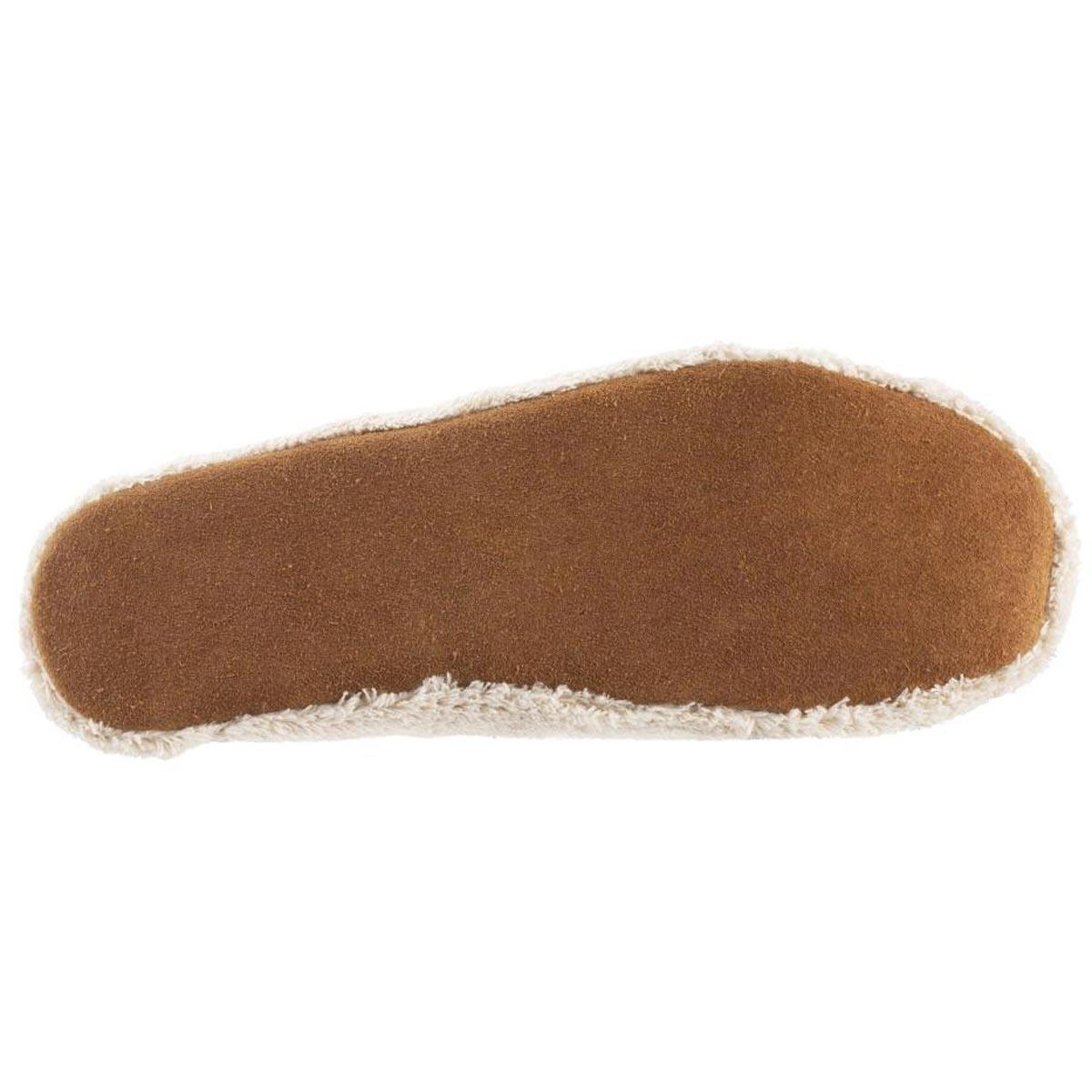 Acorn Women's Slipper - Ballerina Design Spa Travel, Taupe, Medium | A20124TAUWM