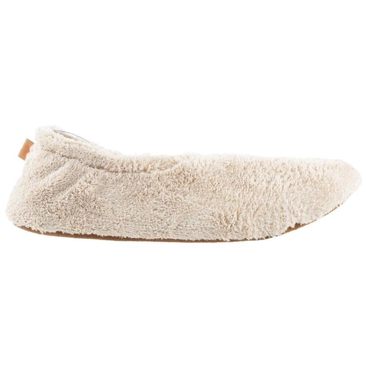 Acorn Women's Slipper - Ballerina Design Spa Travel, Taupe, Medium | A20124TAUWM