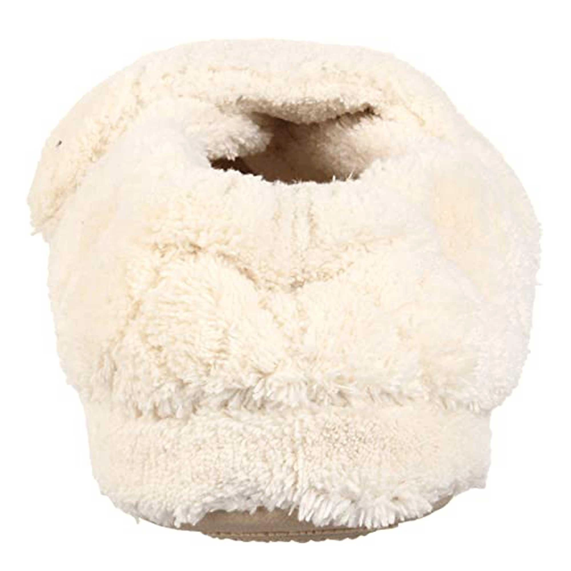 Acorn Women's Spa Slippers - Terry Adjustable Wrap, Natural, X-Large | A10631-AAH-XL