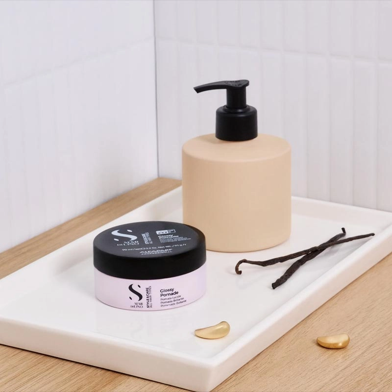 Alfaparf Semi Di Lino Style & Care Glossy Pomade - Strong Hold
