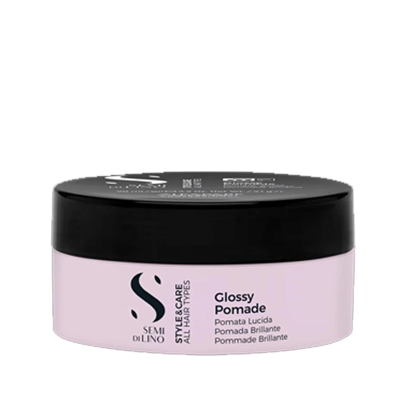 Alfaparf Semi Di Lino Style & Care Glossy Pomade - Strong Hold