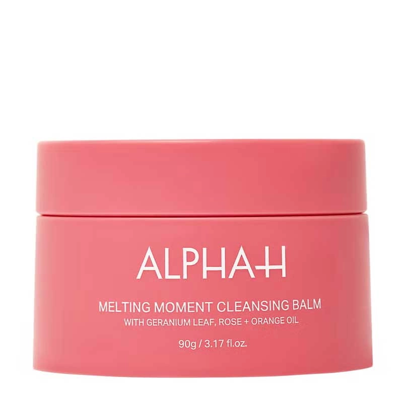 Alpha-H Melting Moment Cleansing Balm Limited Edition - Geranium Leaf. Rose   Orange Oil