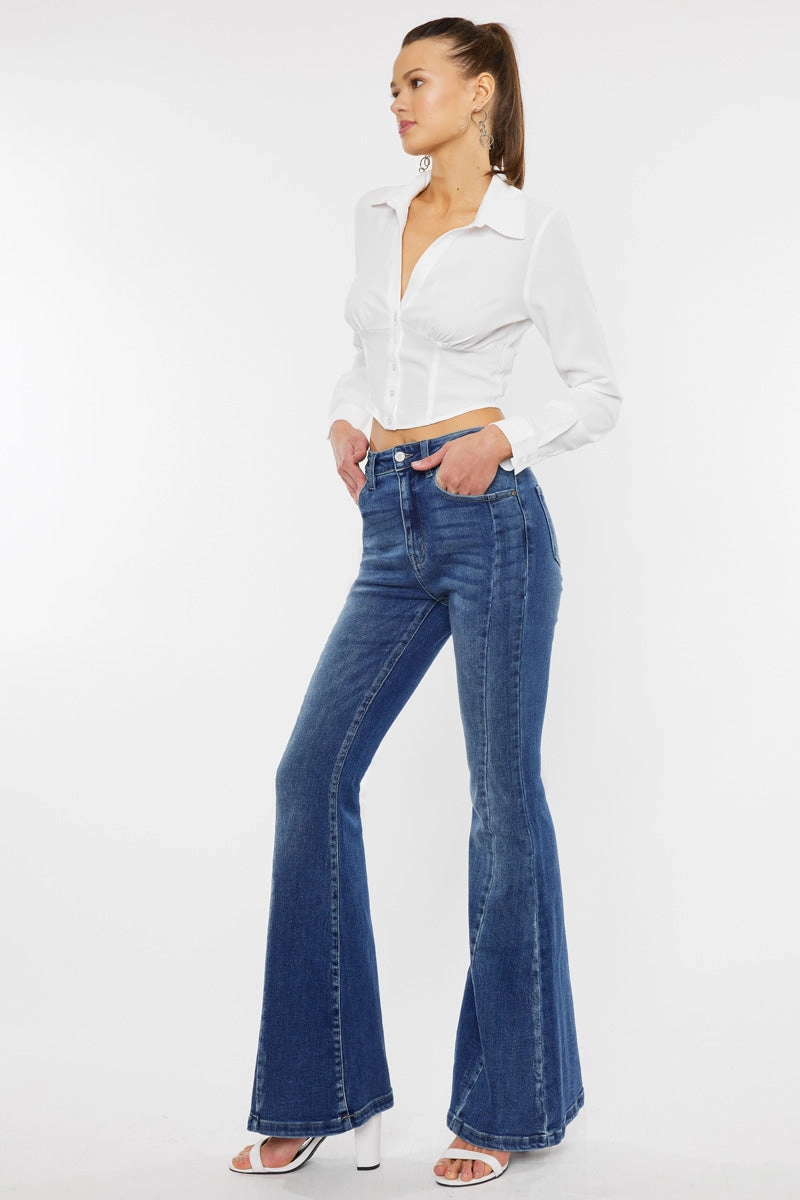 Amayah High Rise Super Flare Jeans