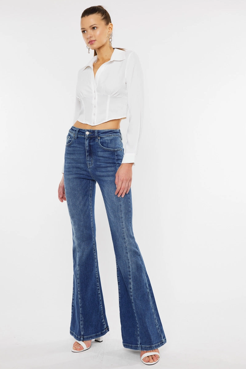 Amayah High Rise Super Flare Jeans