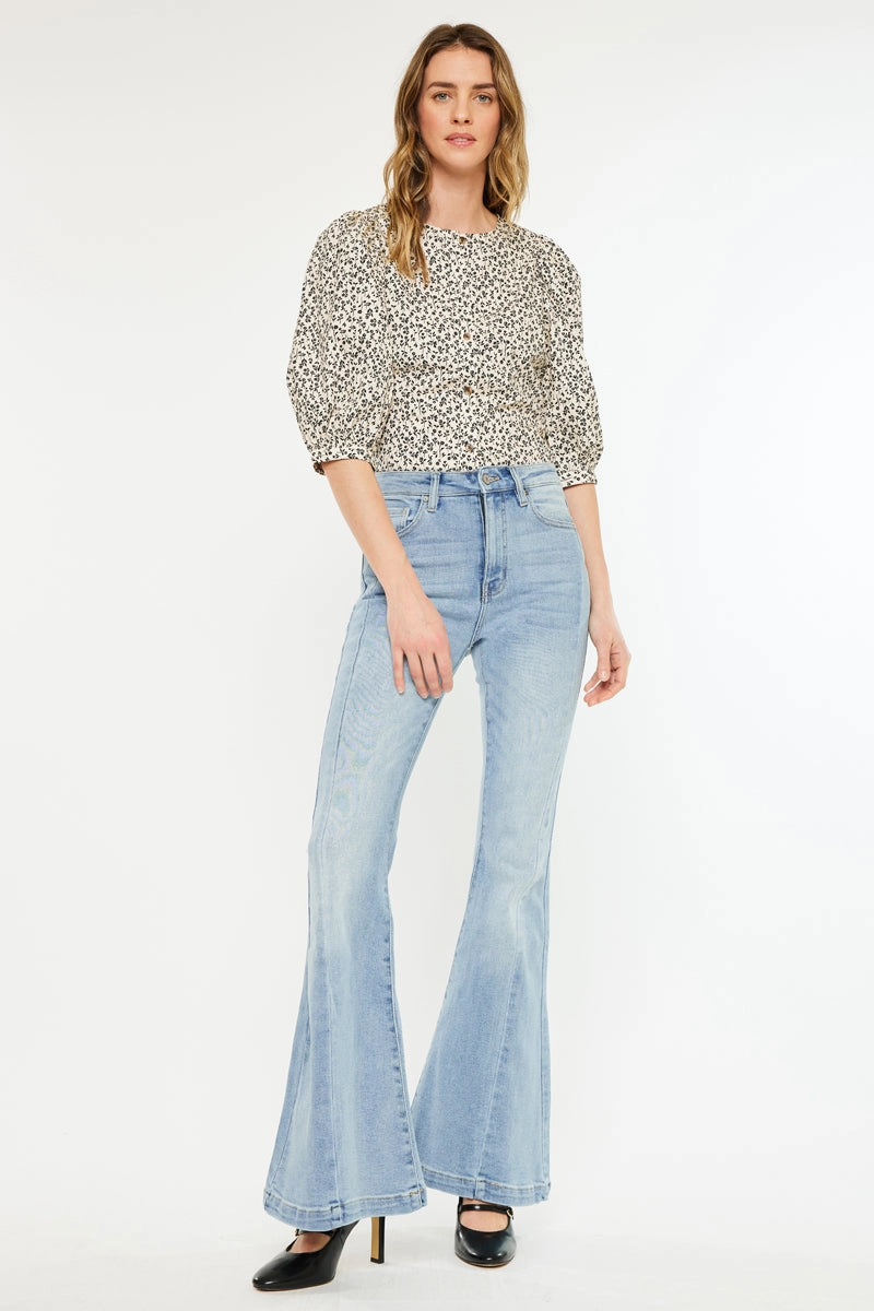 Amayah High Rise Super Flare Jeans