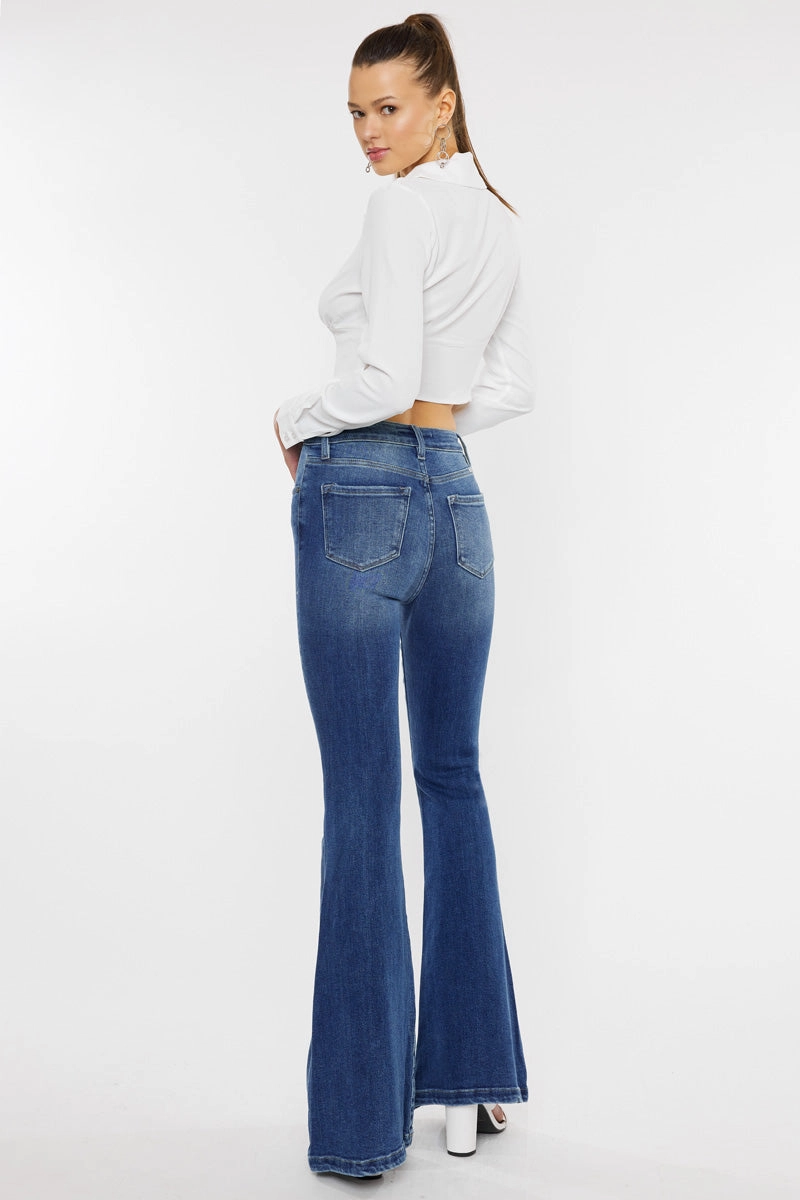Amayah High Rise Super Flare Jeans