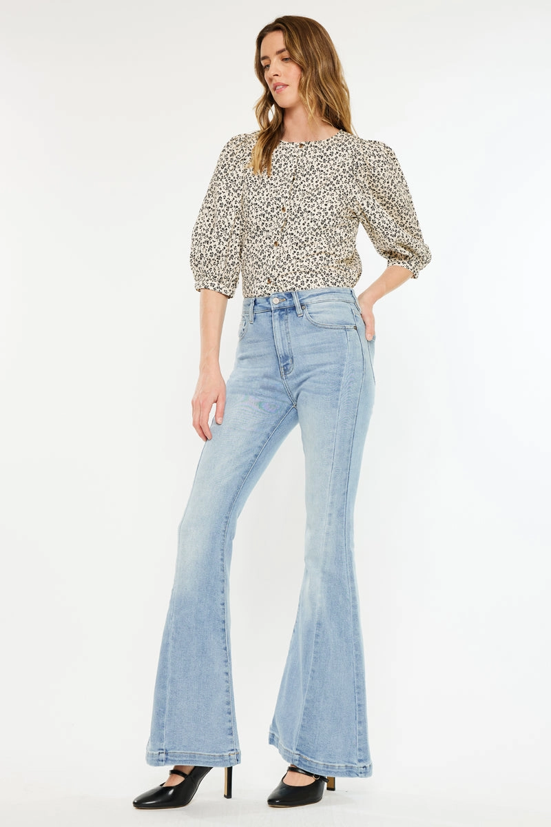 Amayah High Rise Super Flare Jeans
