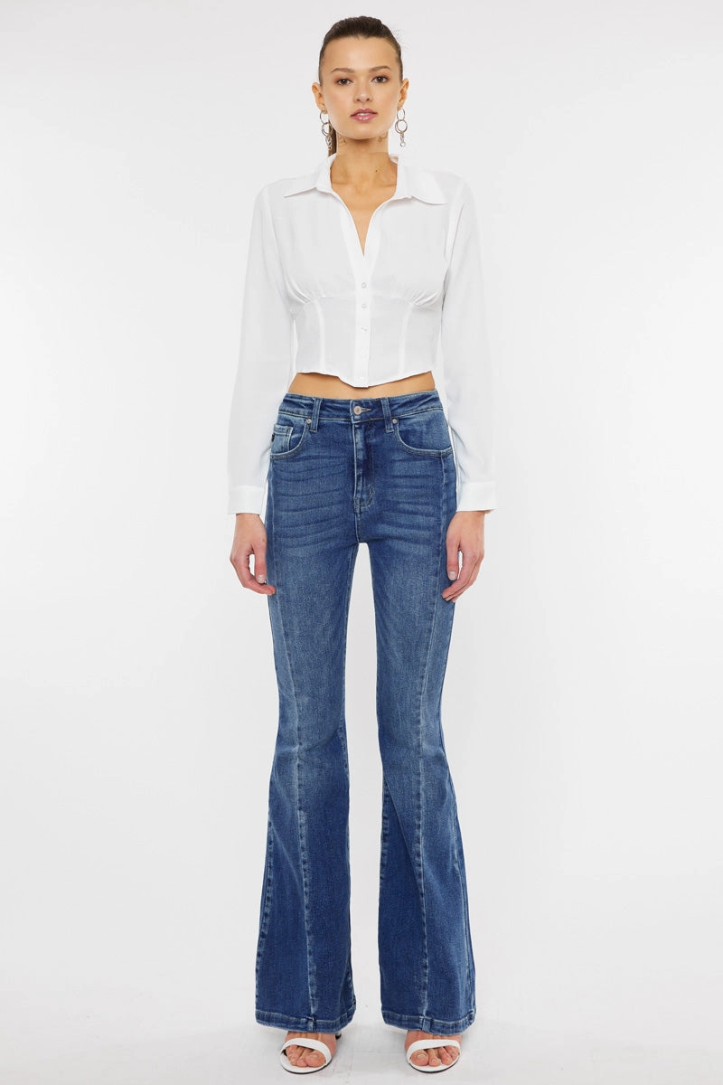 Amayah High Rise Super Flare Jeans