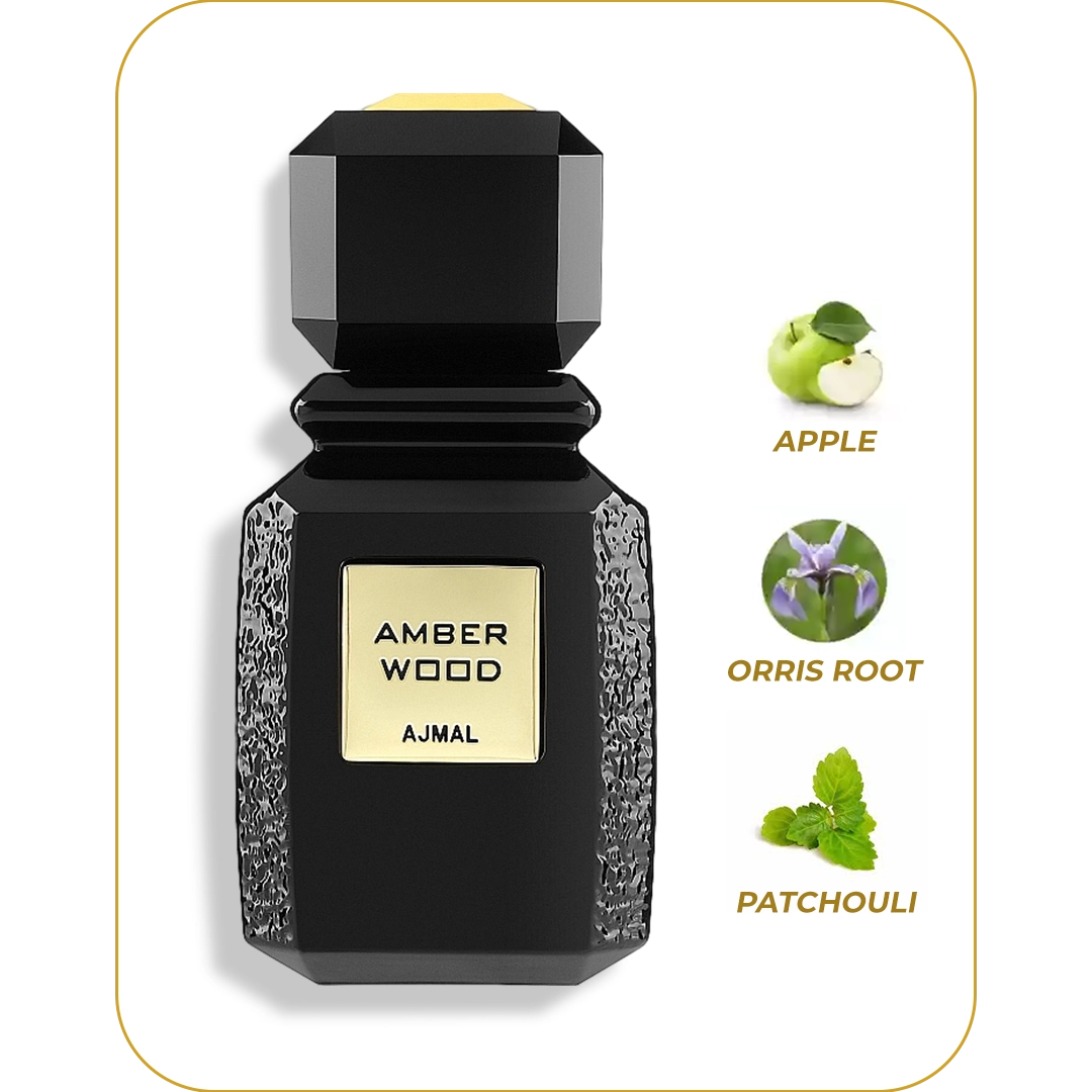 Amber Wood and Amber Santal by Ajmal Perfume EDP