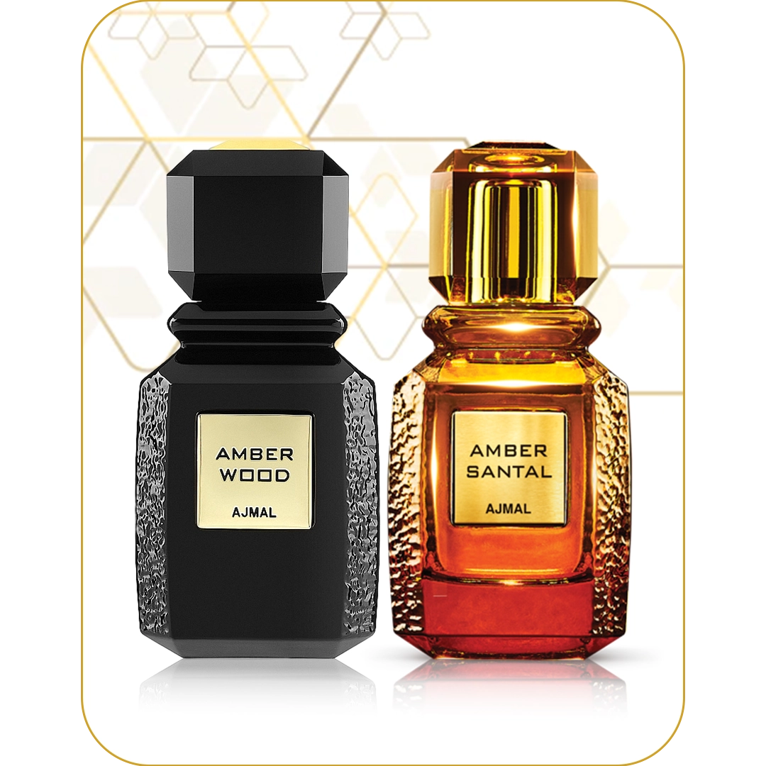 Amber Wood and Amber Santal by Ajmal Perfume EDP