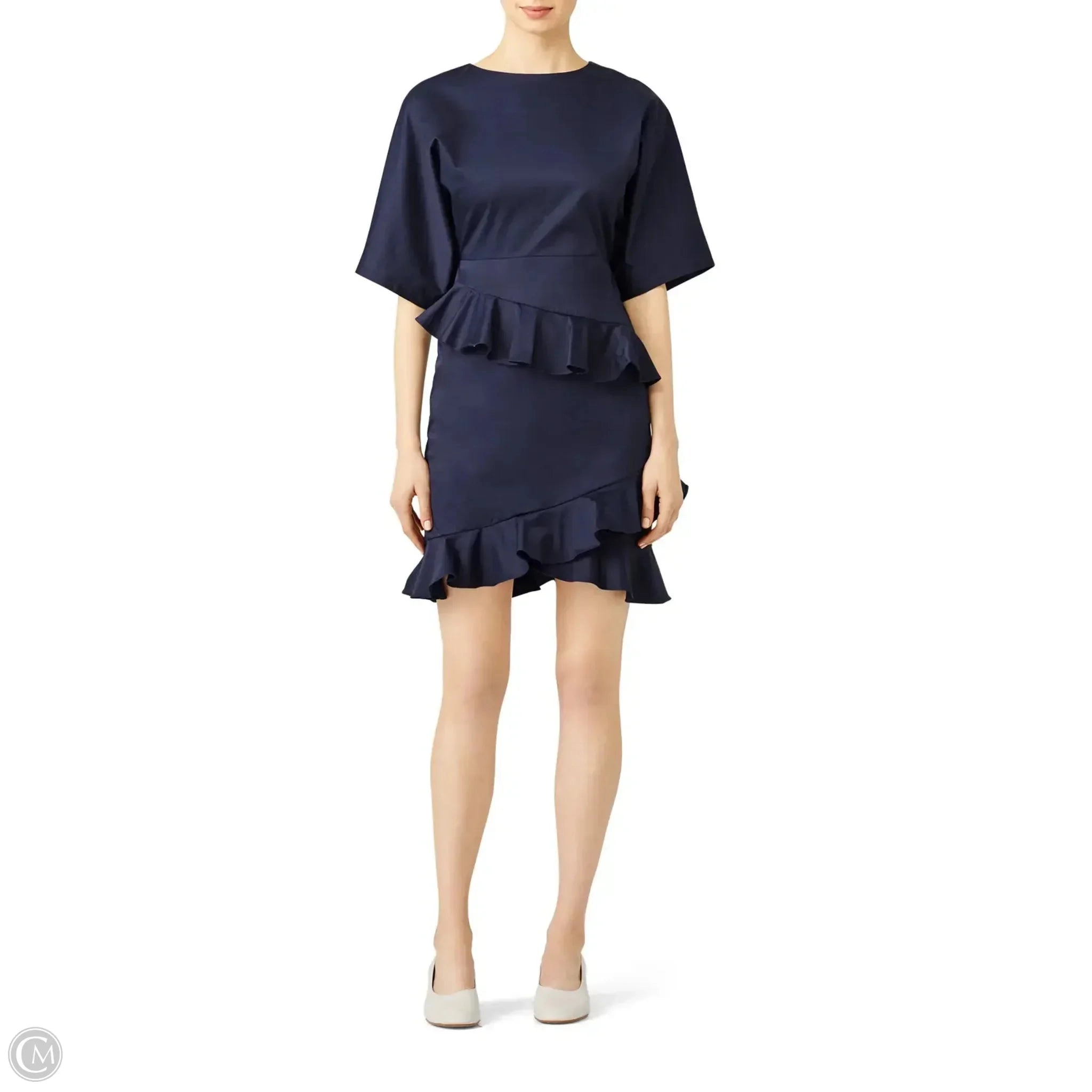 Amelia Dress Party Short By Fame and Partner In Navy, Size: 4