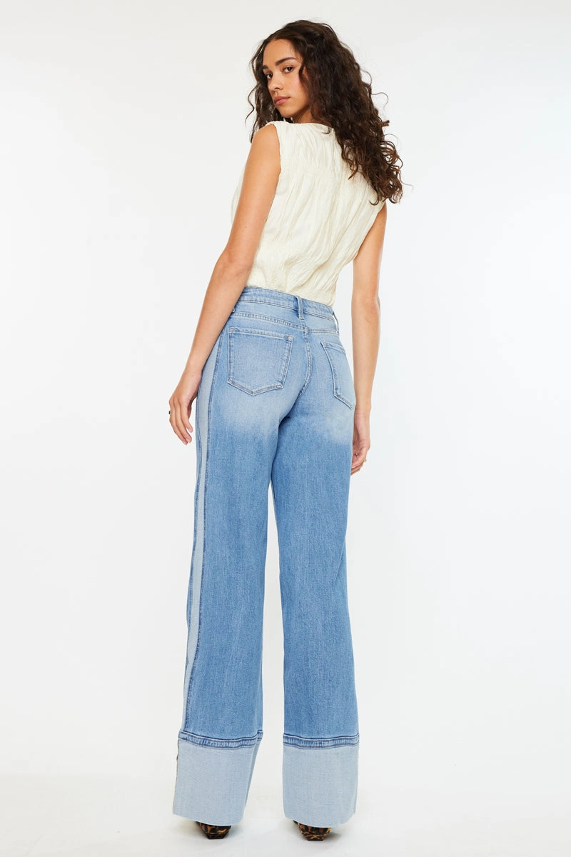 Arlene High Rise Wide Leg Jeans