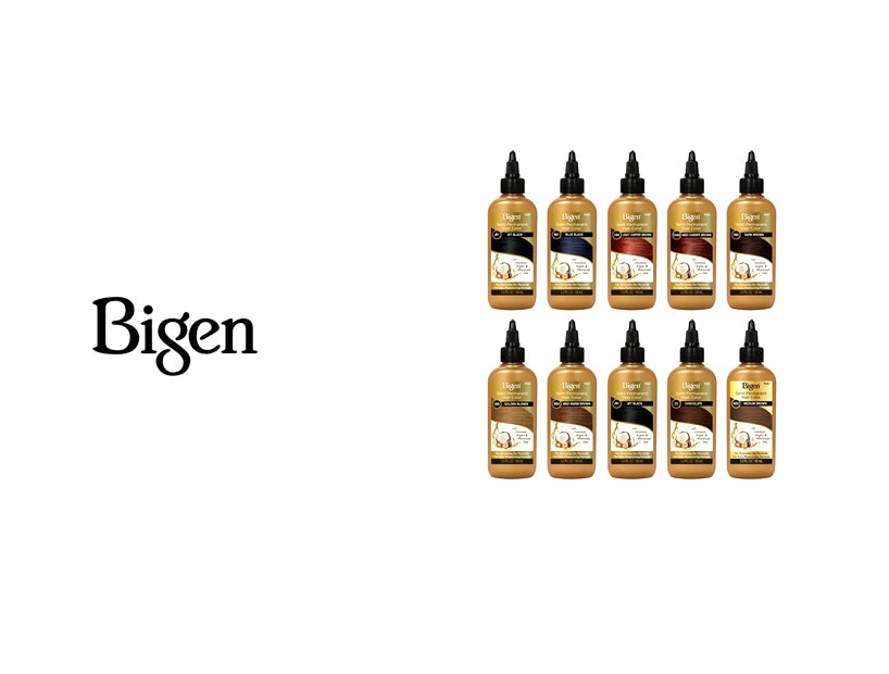 BIGEN SEMI-PERMANENT HAIR COLORS - 25 COLORS