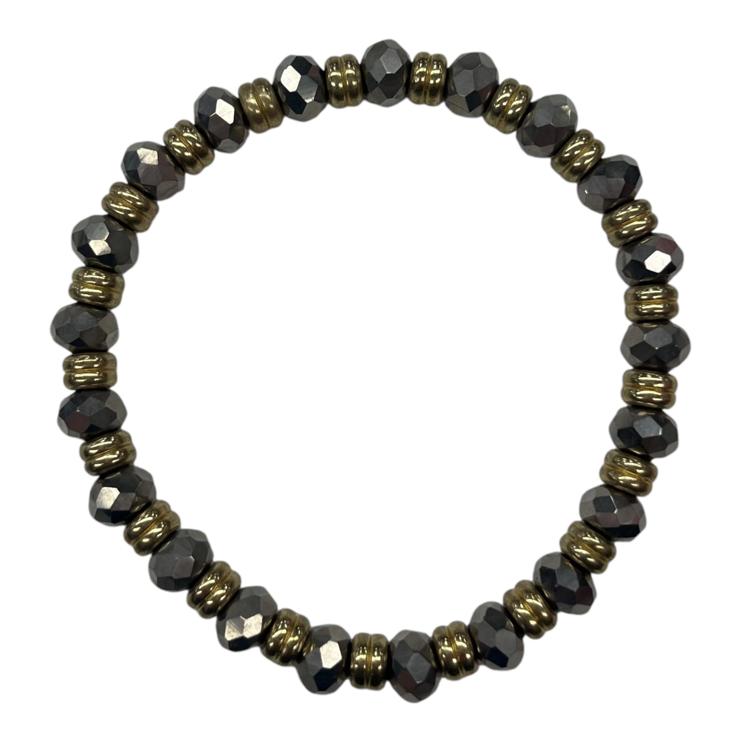 Bracelet Beaded By Clothes Mentor In Silver