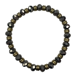 Bracelet Beaded By Clothes Mentor In Silver
