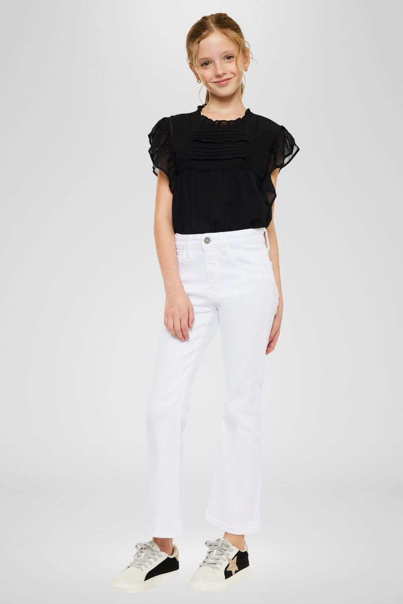 Bristol Kids High Rise Kick Flare Jeans