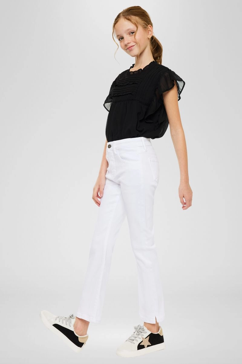 Bristol Kids High Rise Kick Flare Jeans