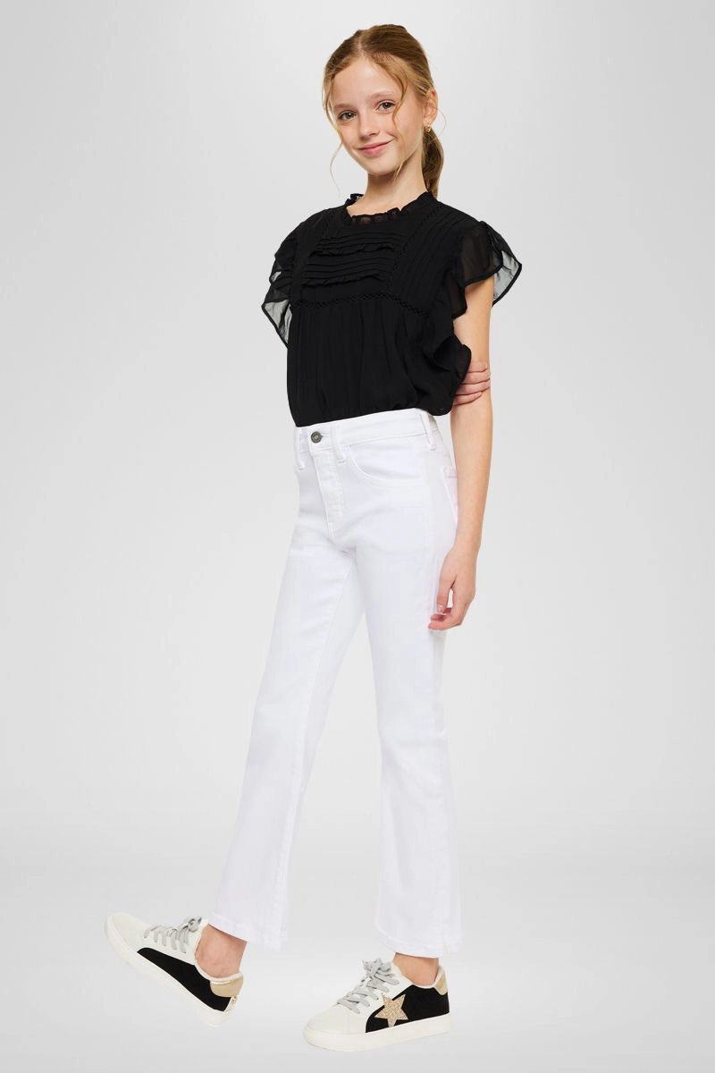 Bristol Kids High Rise Kick Flare Jeans