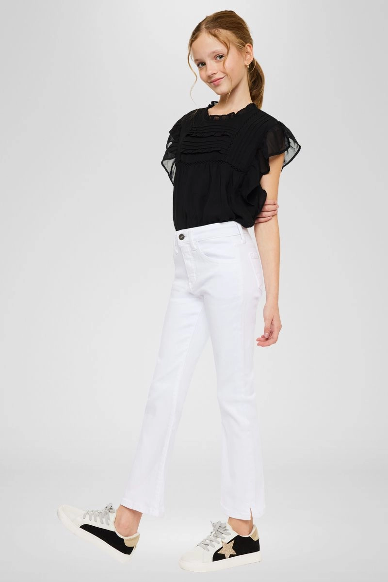 Bristol Kids High Rise Kick Flare Jeans