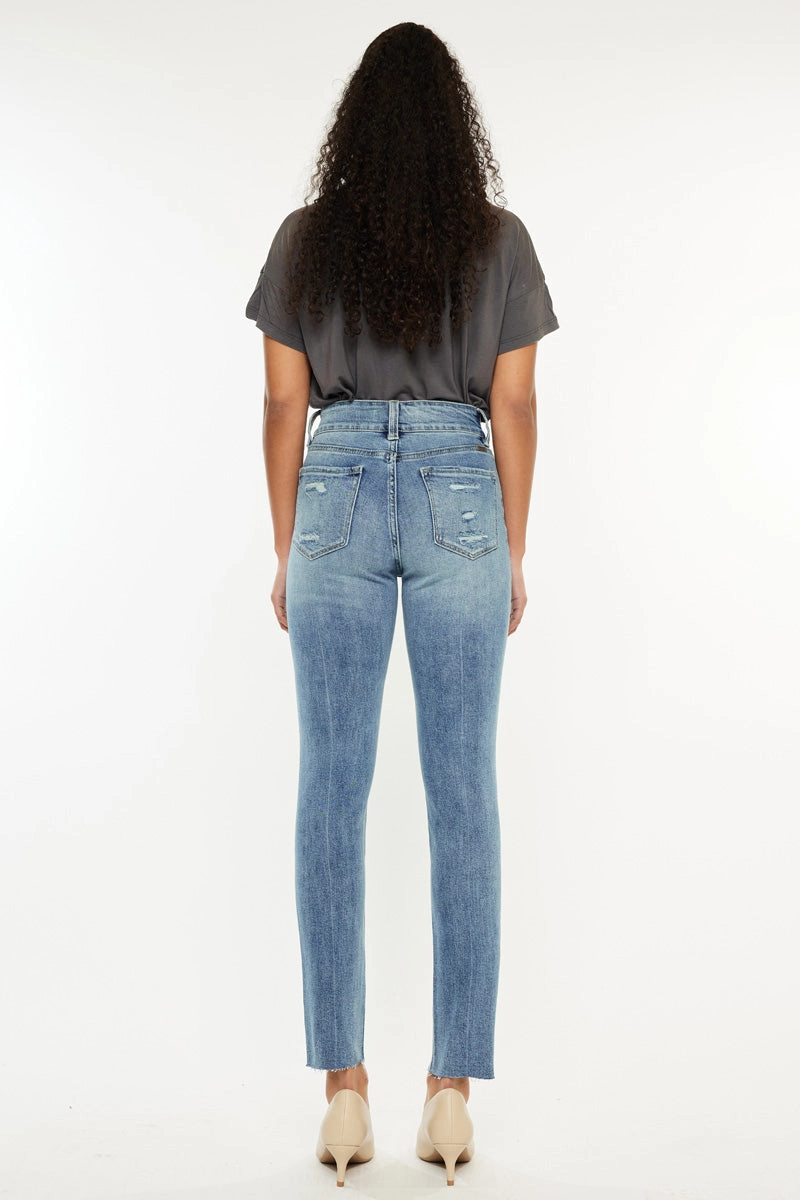 Carson High Rise Cigarette Leg Jeans