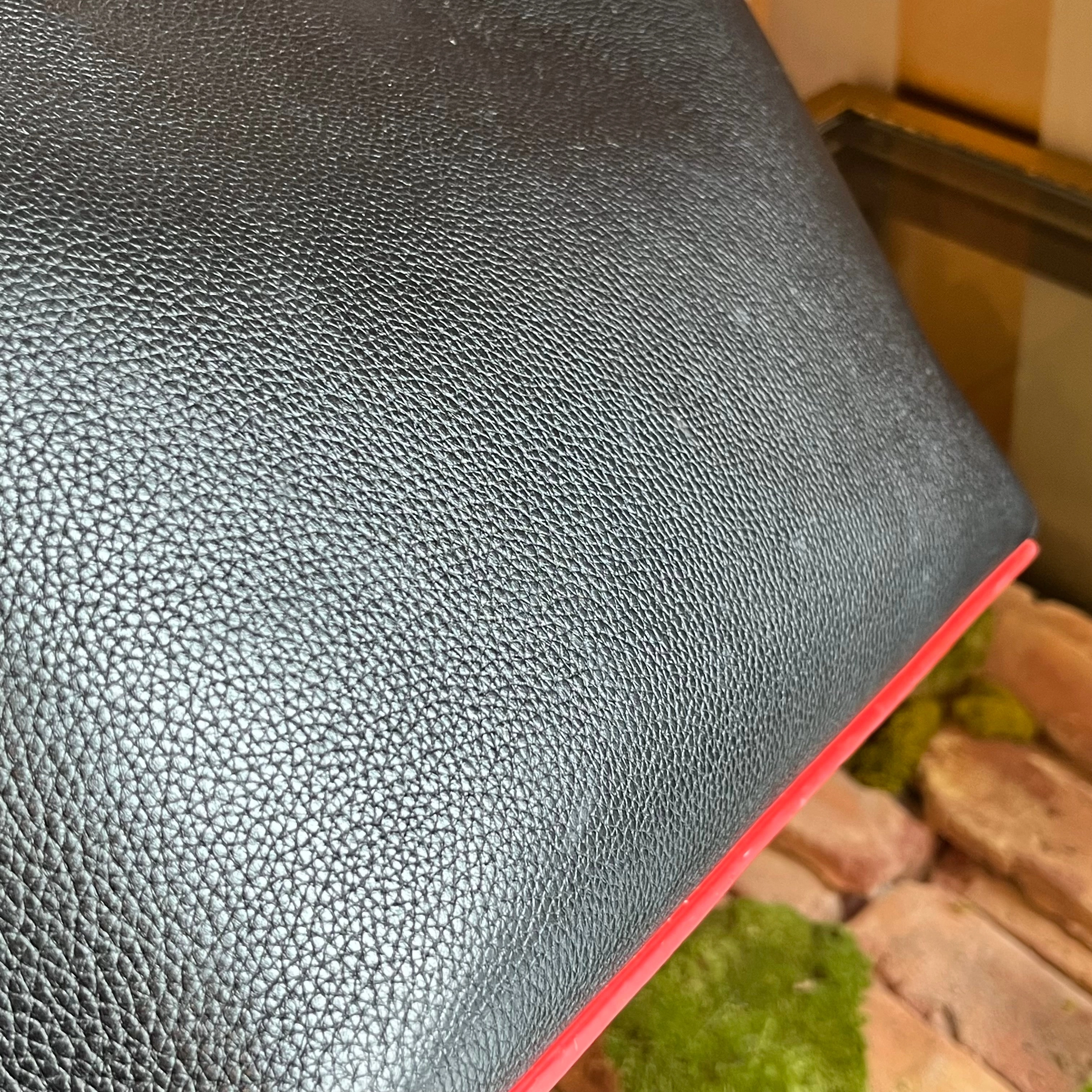 CHRISTIAN LOUBOUTIN Cabata Black Grained Leather Tote Bag