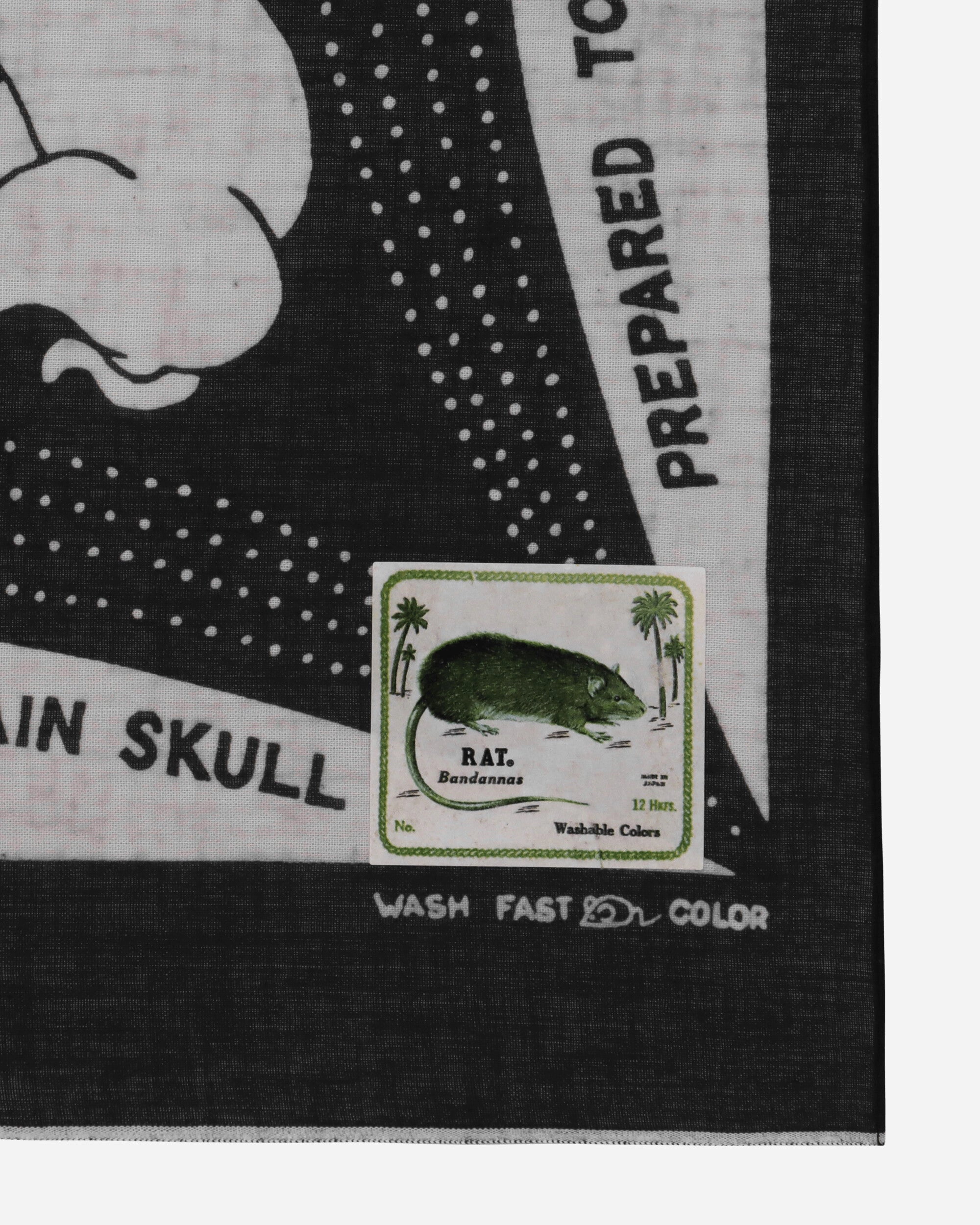 Color Bandana (Rainskull No Woman No Cry) Black