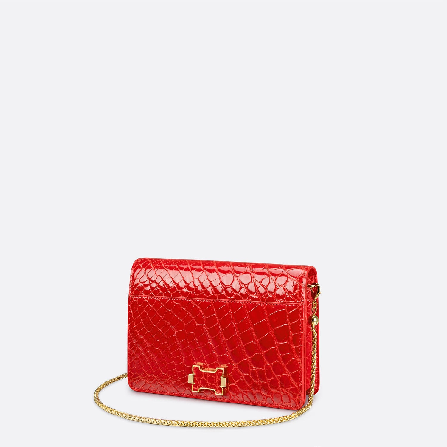 CREST SILHOUETTE CHAIN WALLET