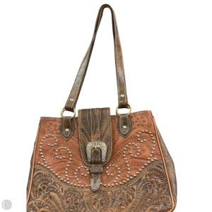 Crossbody Leather By Clothes Mentor, Size: Large