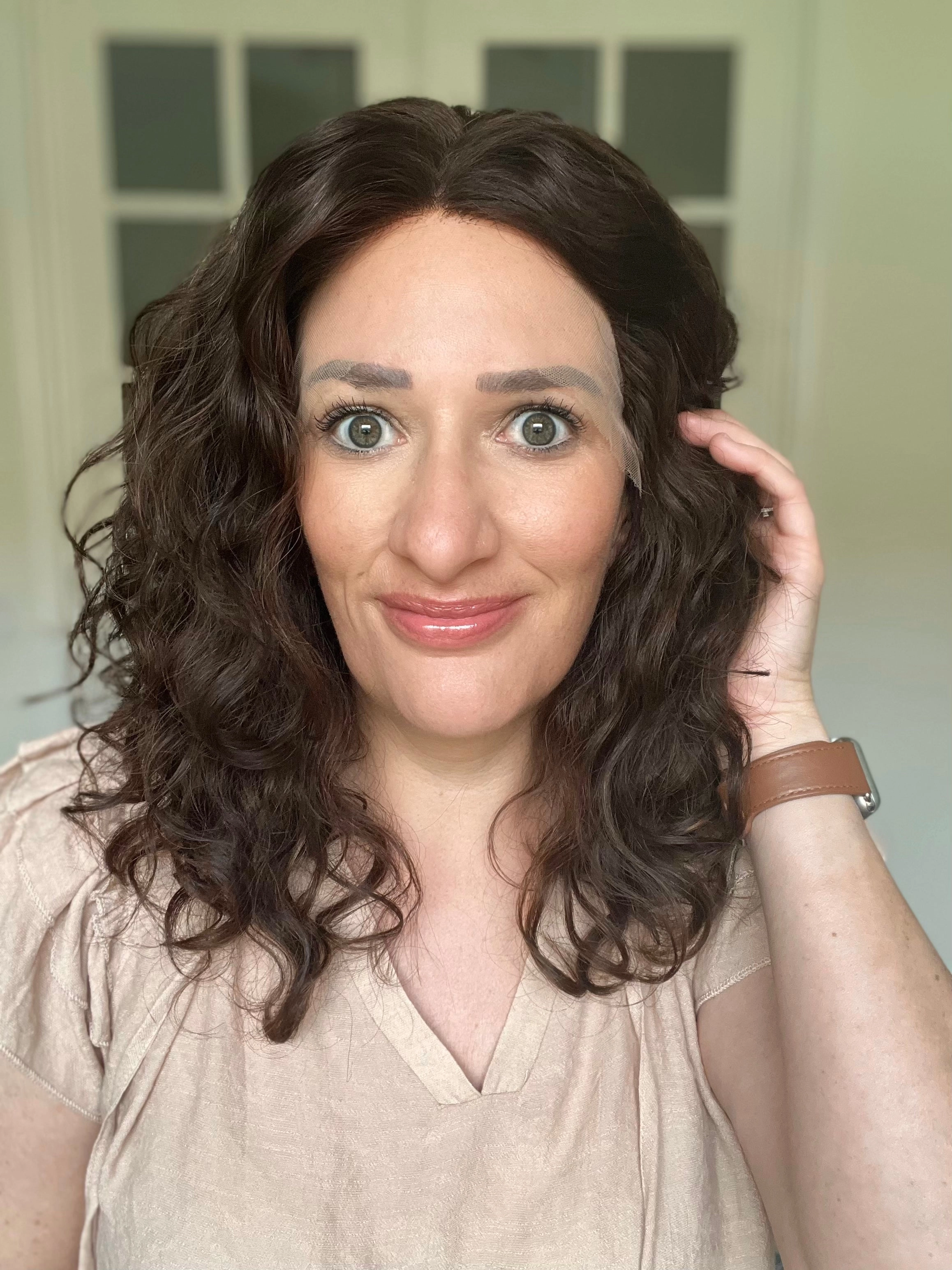 Customized Curls - "Alma" Topper