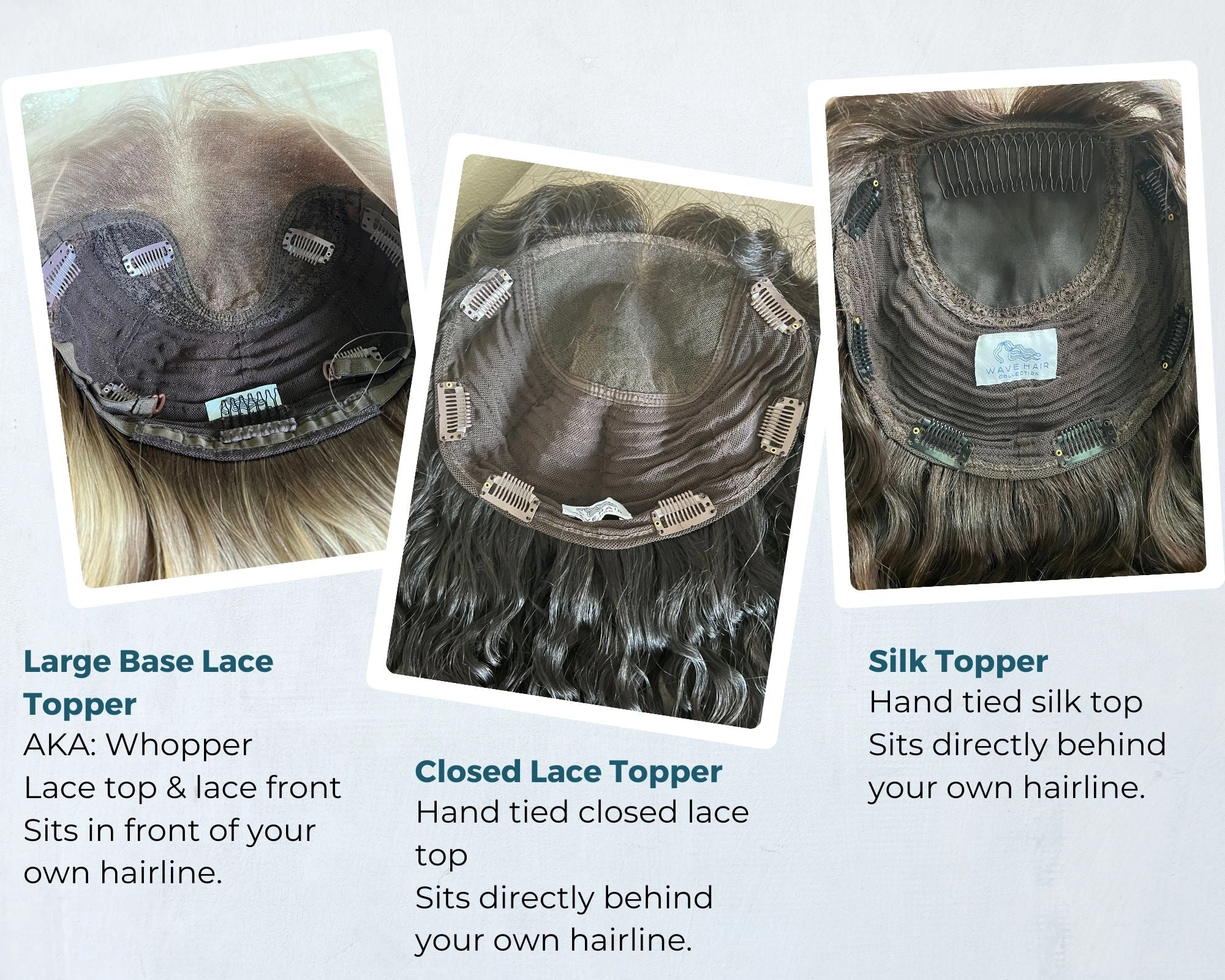 Customized Curls - "Alma" Topper