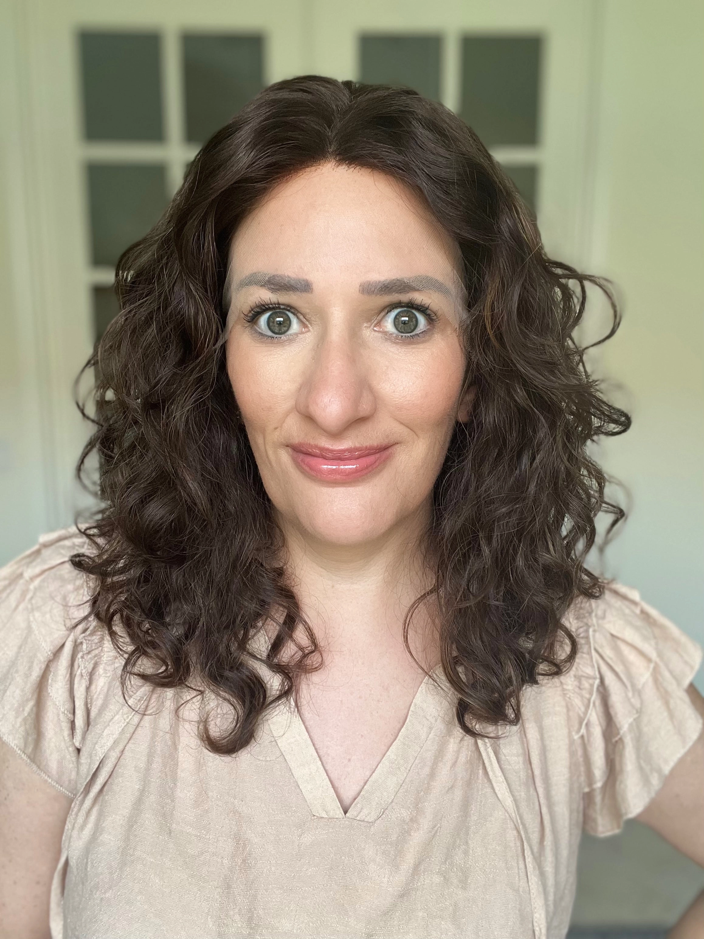 Customized Curls - "Alma" Topper