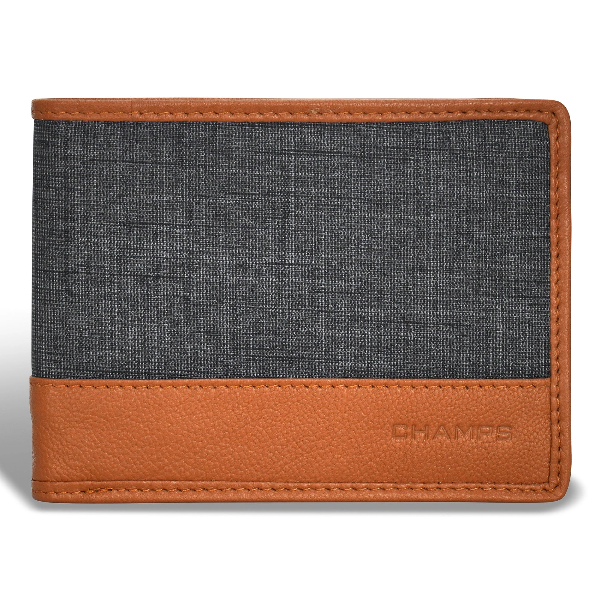 Denim / Leather Bi-Fold Wallet *Drop Ship*