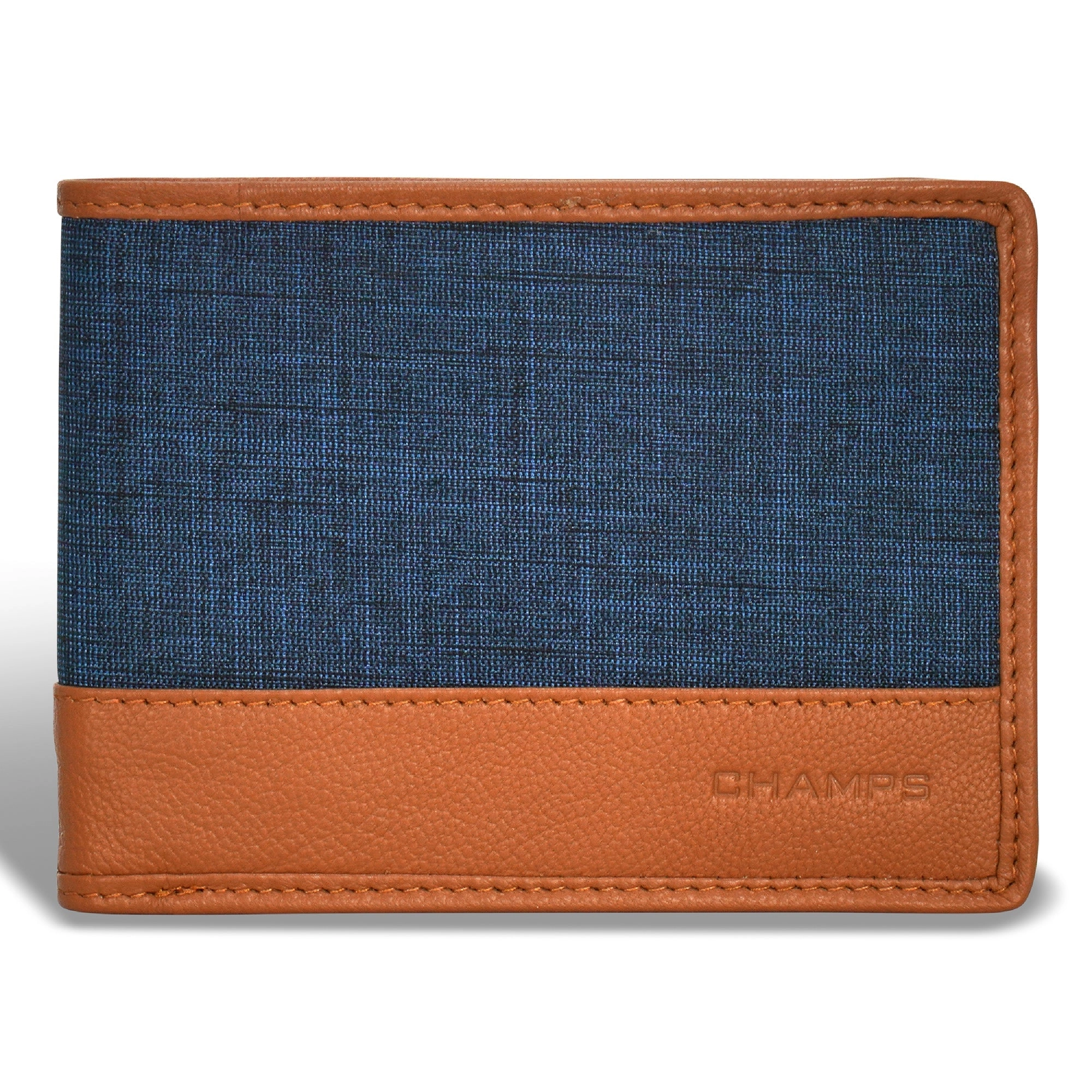Denim / Leather Bi-Fold Wallet *Drop Ship*
