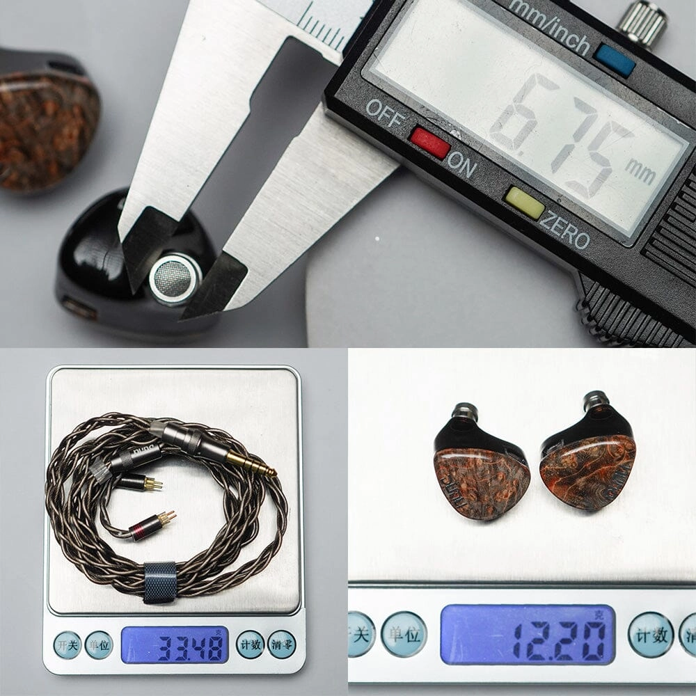 DUNU x Gizaudio DaVinci 2DD 4BA Hybrid In-Ear Earphones