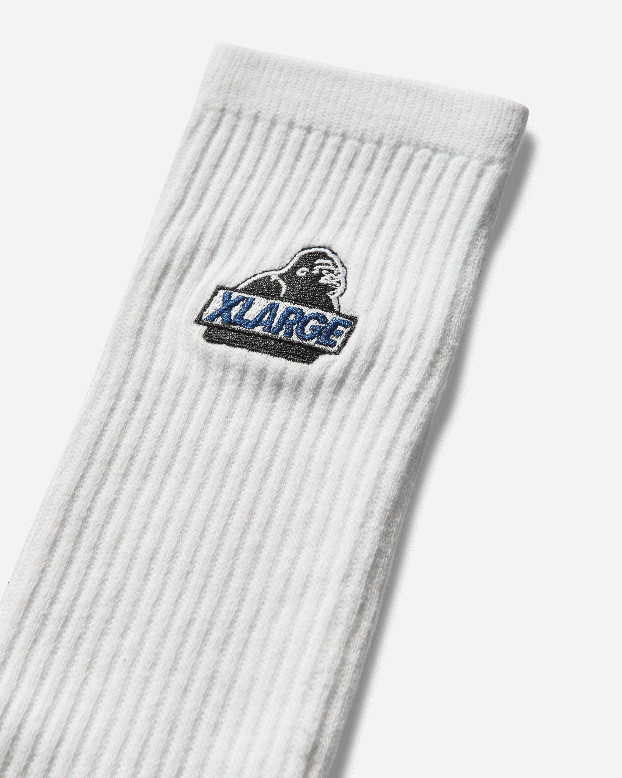 Embroidered OG Socks White