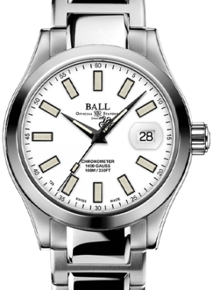 Engineer III Marvelight Chronometer White Ref. NM9026C-S6CJ-WH - 904L Steel