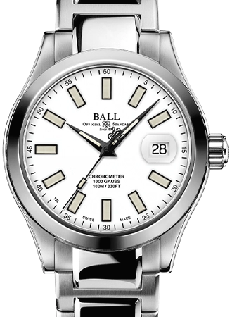 Engineer III Marvelight Chronometer White Ref. NM9026C-S6CJ-WH - 904L Steel