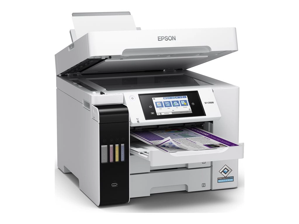 Epson WorkForce Pro ST-C5500 - Multifunction printer - color - ink-jet - refillable - Legal (8.5 in x 14 in) (original) - A4/Legal C11CJ28202