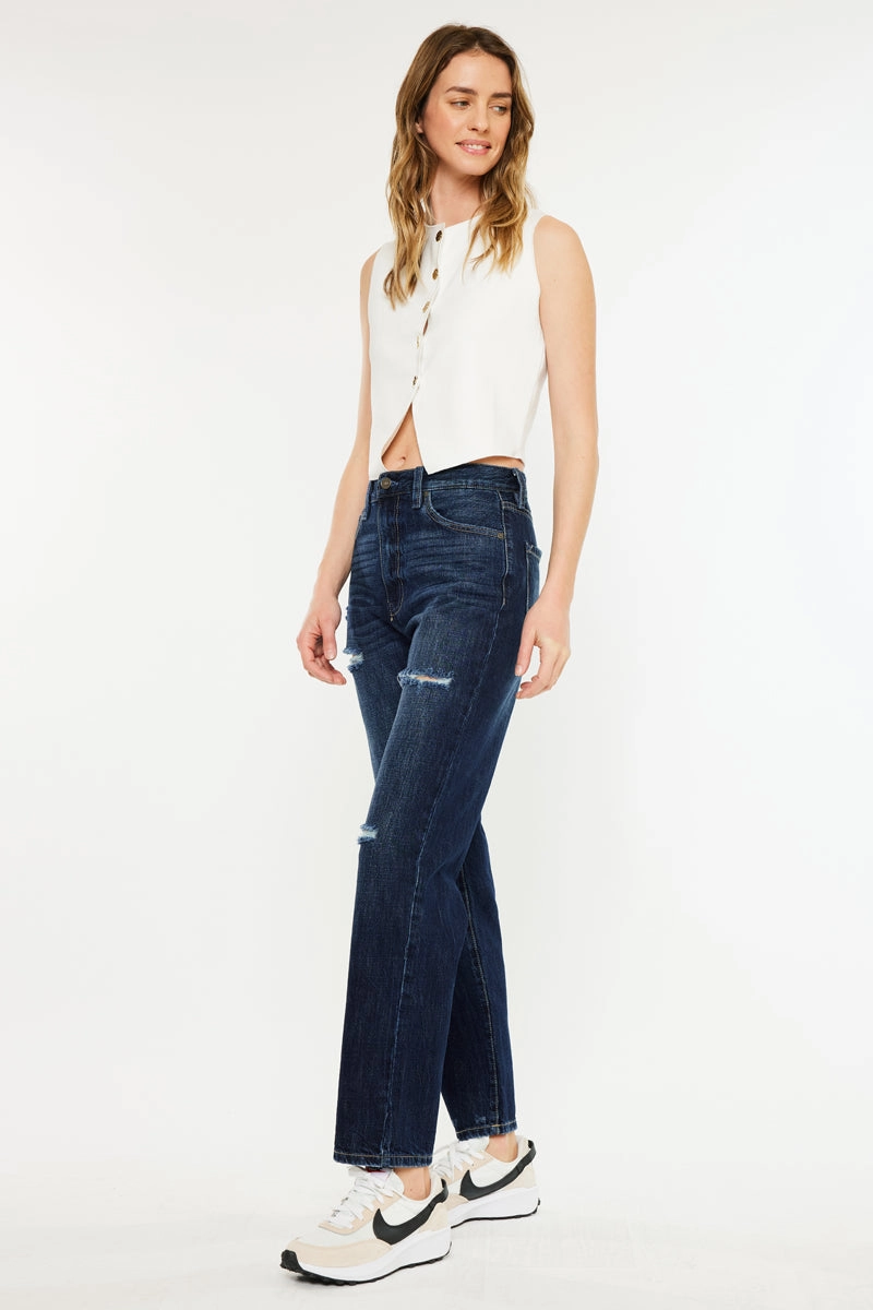 Fox Ultra High Rise 90's Boyfriend Jeans