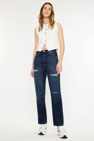 Fox Ultra High Rise 90's Boyfriend Jeans