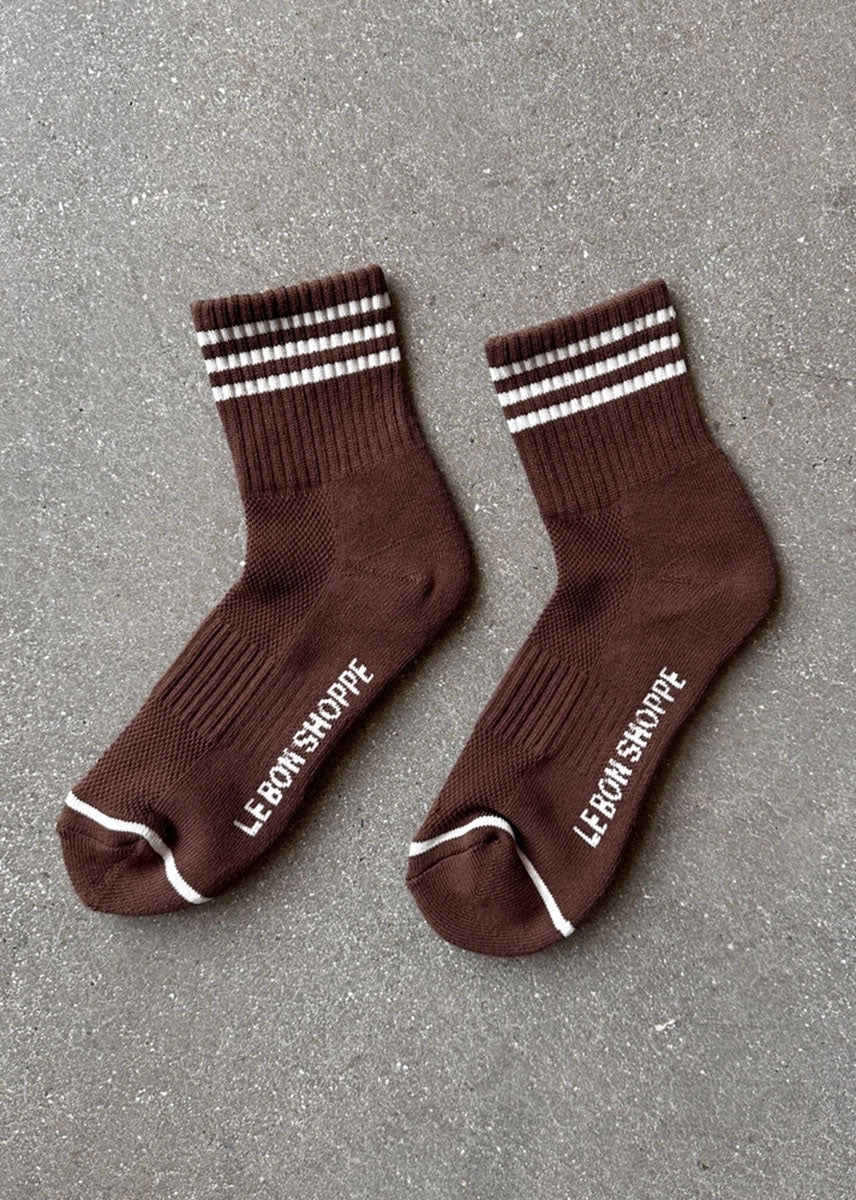 Girlfriend Socks - Mahogany