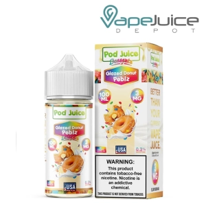 Glazed Donut Peblz Pod Juice TFN 100ml