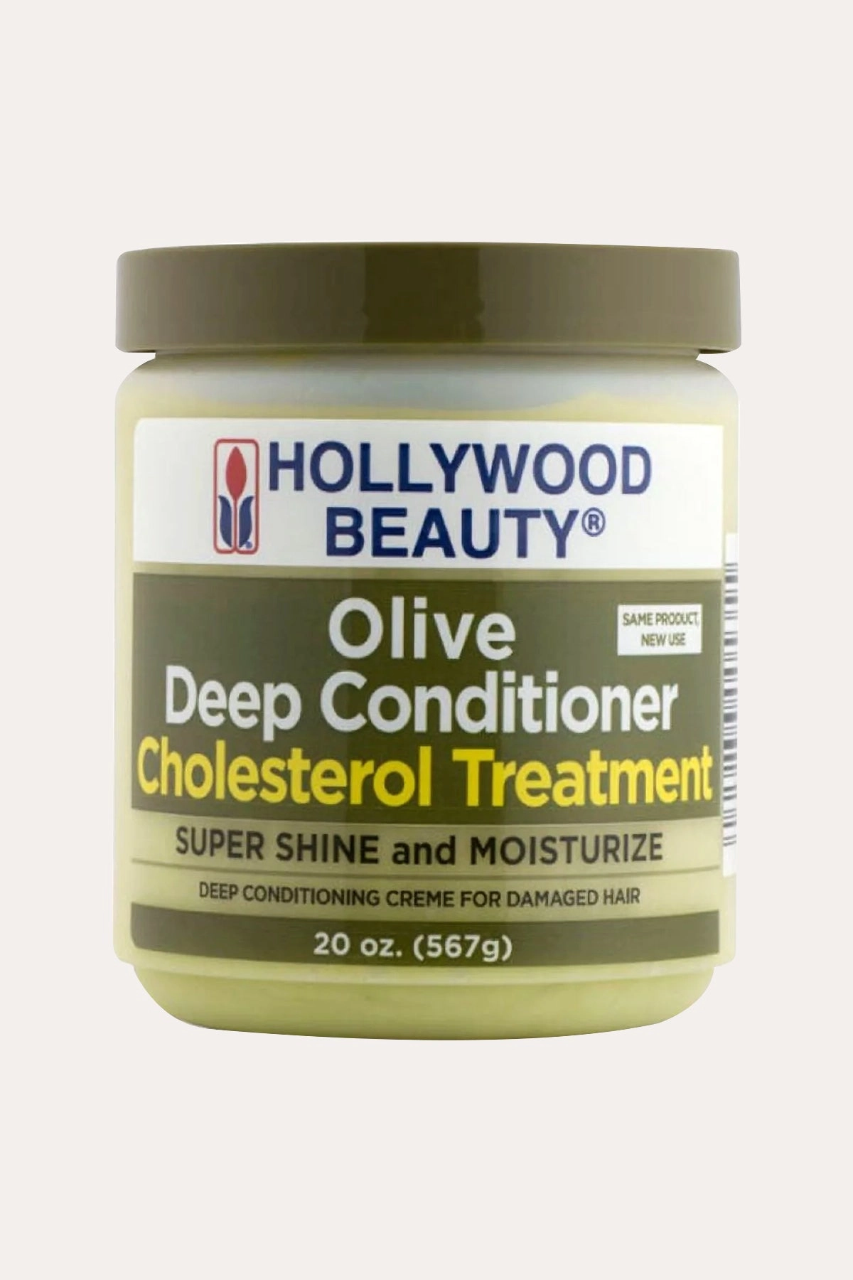 HOLLYWOOD BEAUTY OLIVE OIL CHOLESTEROL TREATMENT 20oz