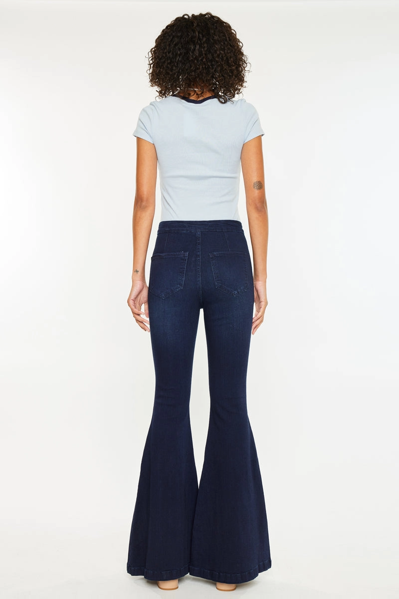 Jainey High Rise Flare Jeans
