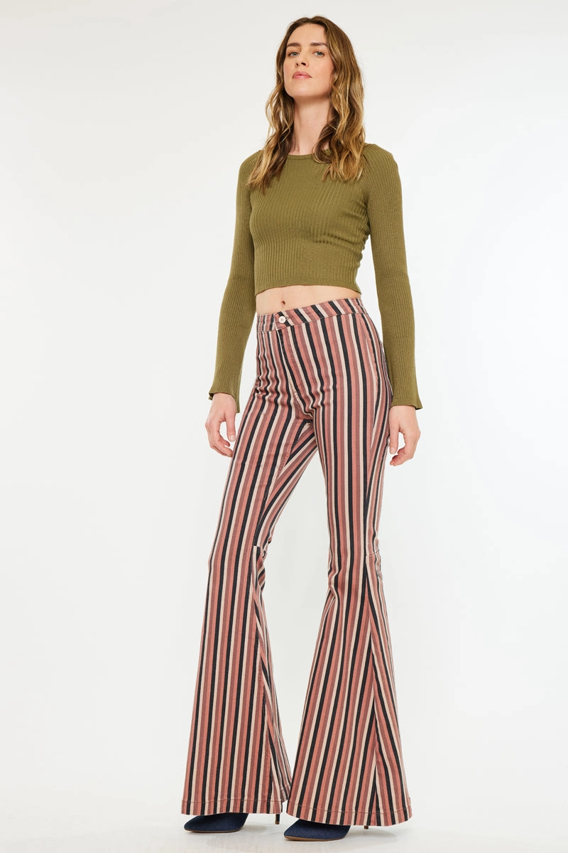 Jaqueline High Rise Super Flare Jeans