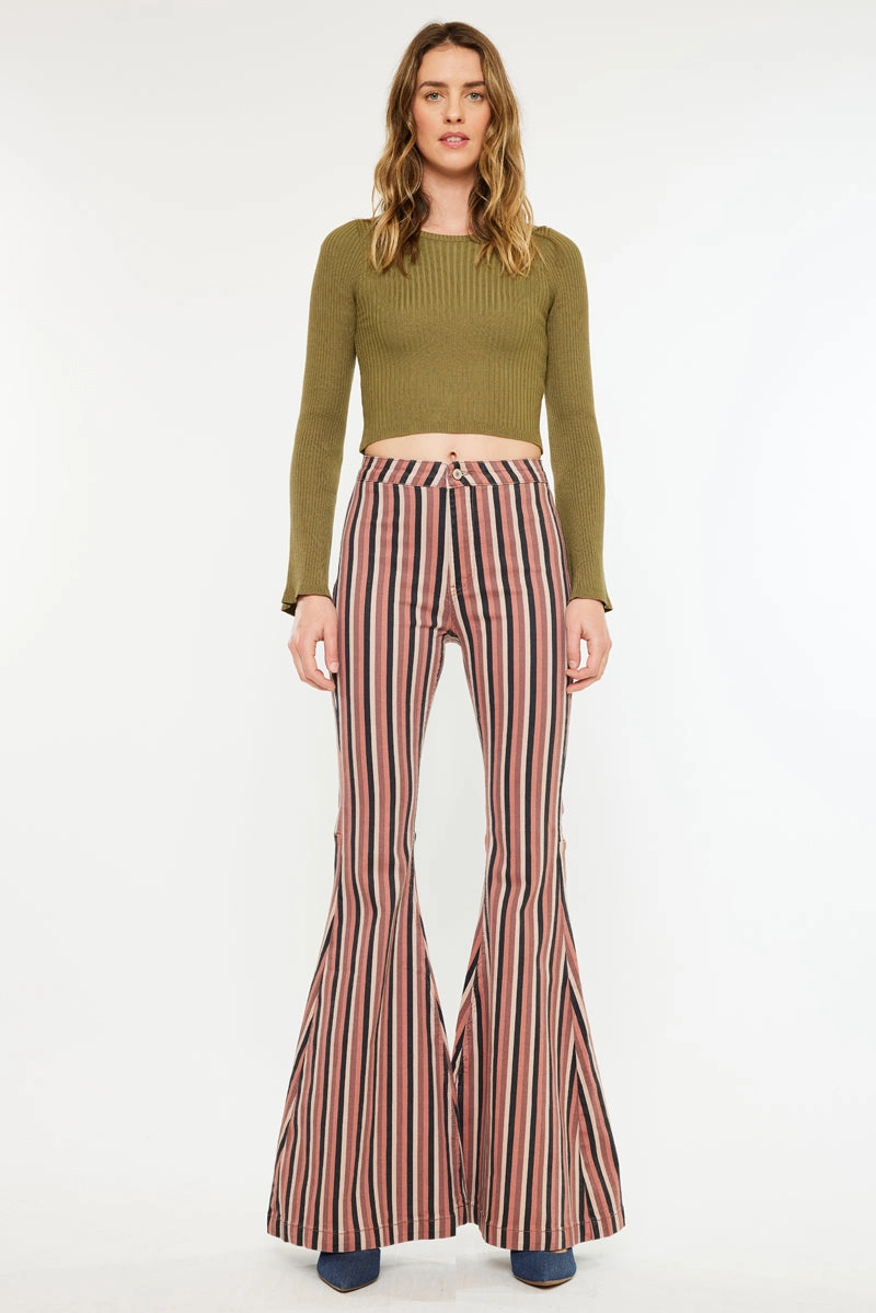 Jaqueline High Rise Super Flare Jeans
